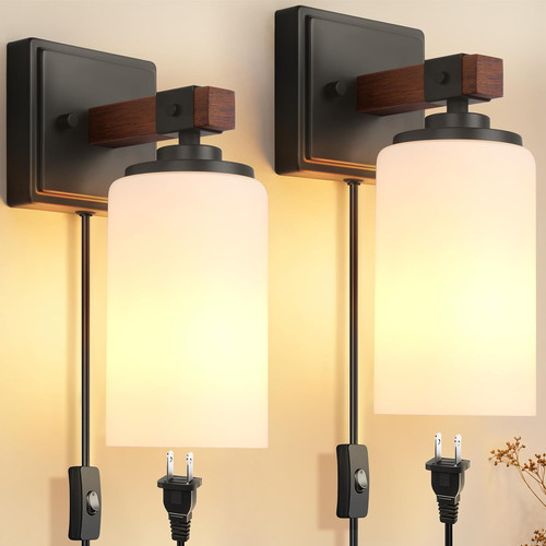 Rustic farmhouse plug - rustic, wall