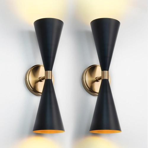 Brushed brass black dimmable - brushed,