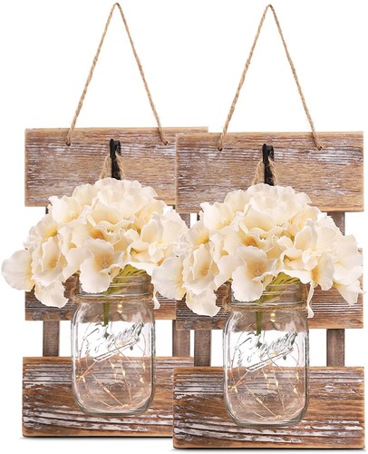 Set rustic wall - set, sconces